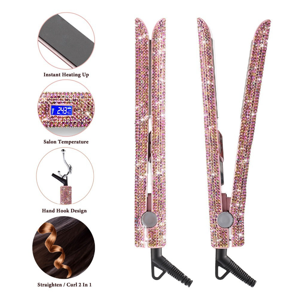 DiamondGlow Professional Hair Straightener