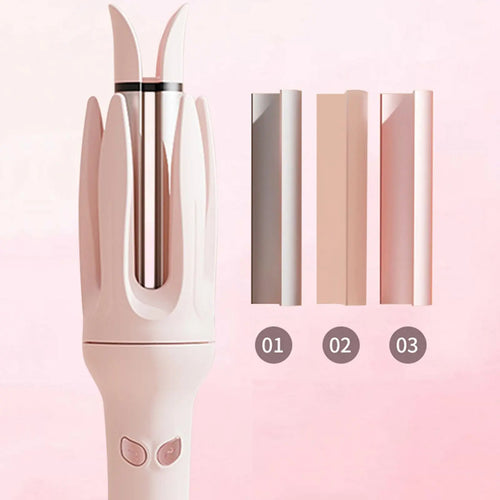 Fully Automatic Curling Stick Lazy Curling Tool Electric Rotary Curler Large Curling without Damaging Hair 32Mm Large Curling Tool for Comfortable Hair Care